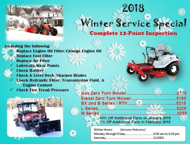 Service Specials Going On Now